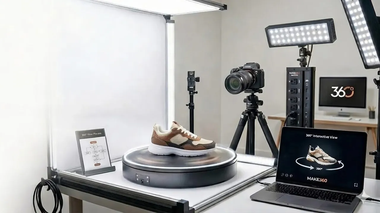 360 product photography studio